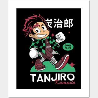 Tanjiro Kamado Demon Slayer Posters and Art